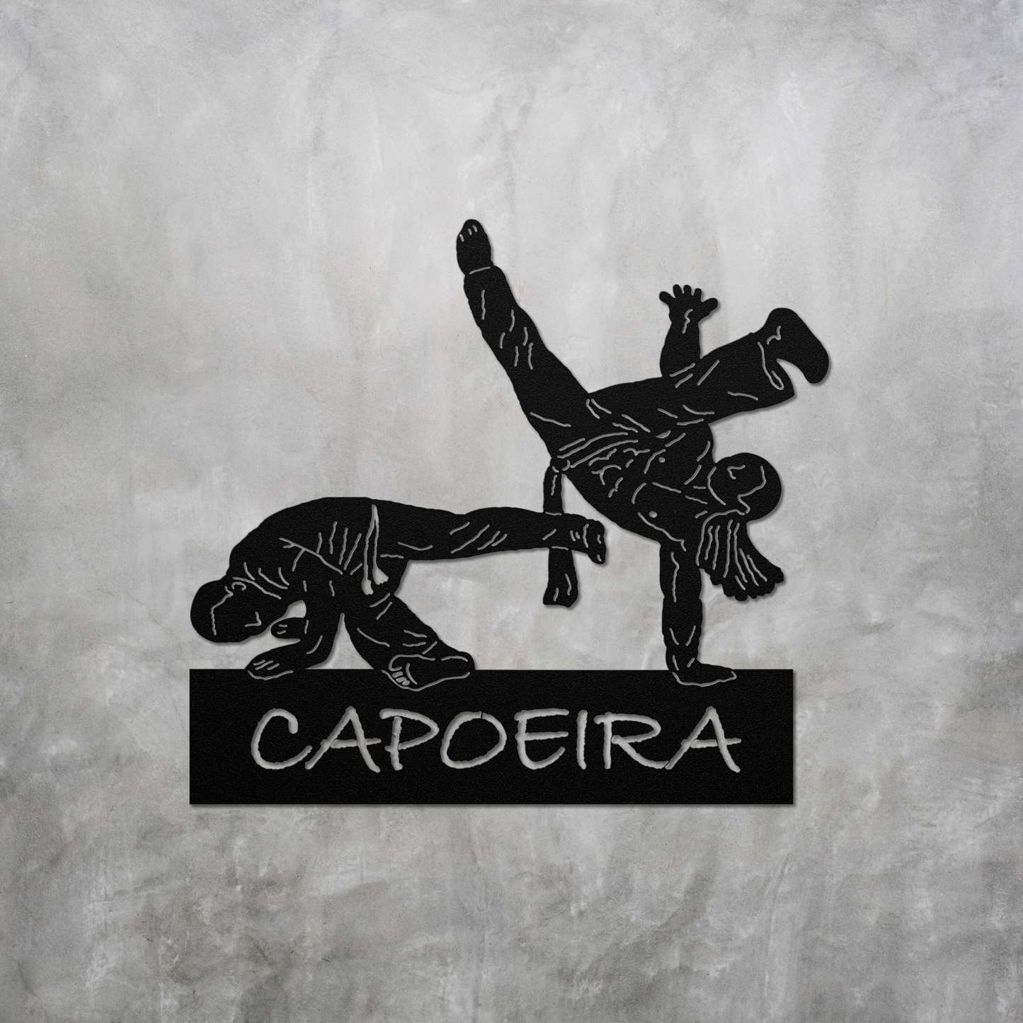 Capoeira Metal Art