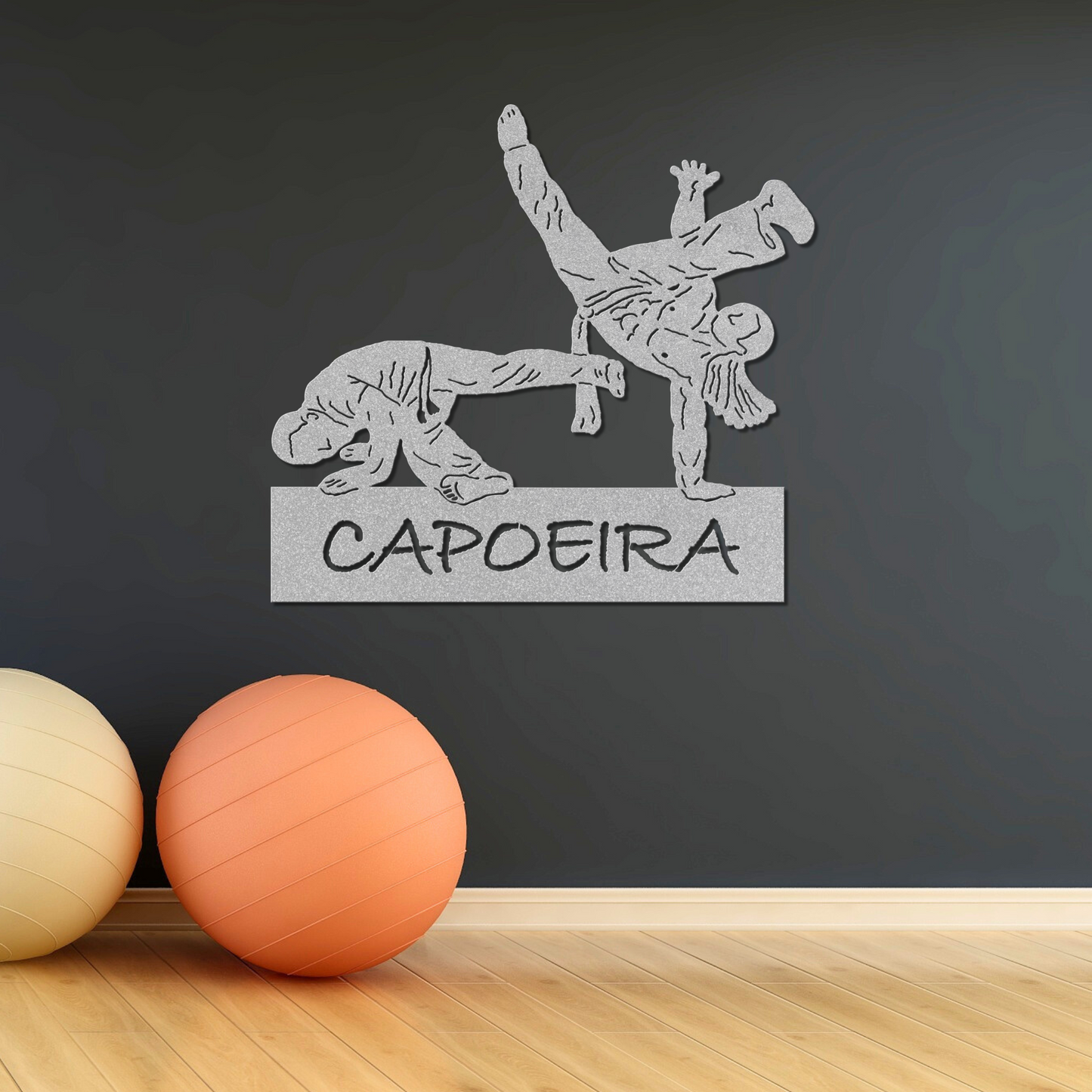 Capoeira Metal Art