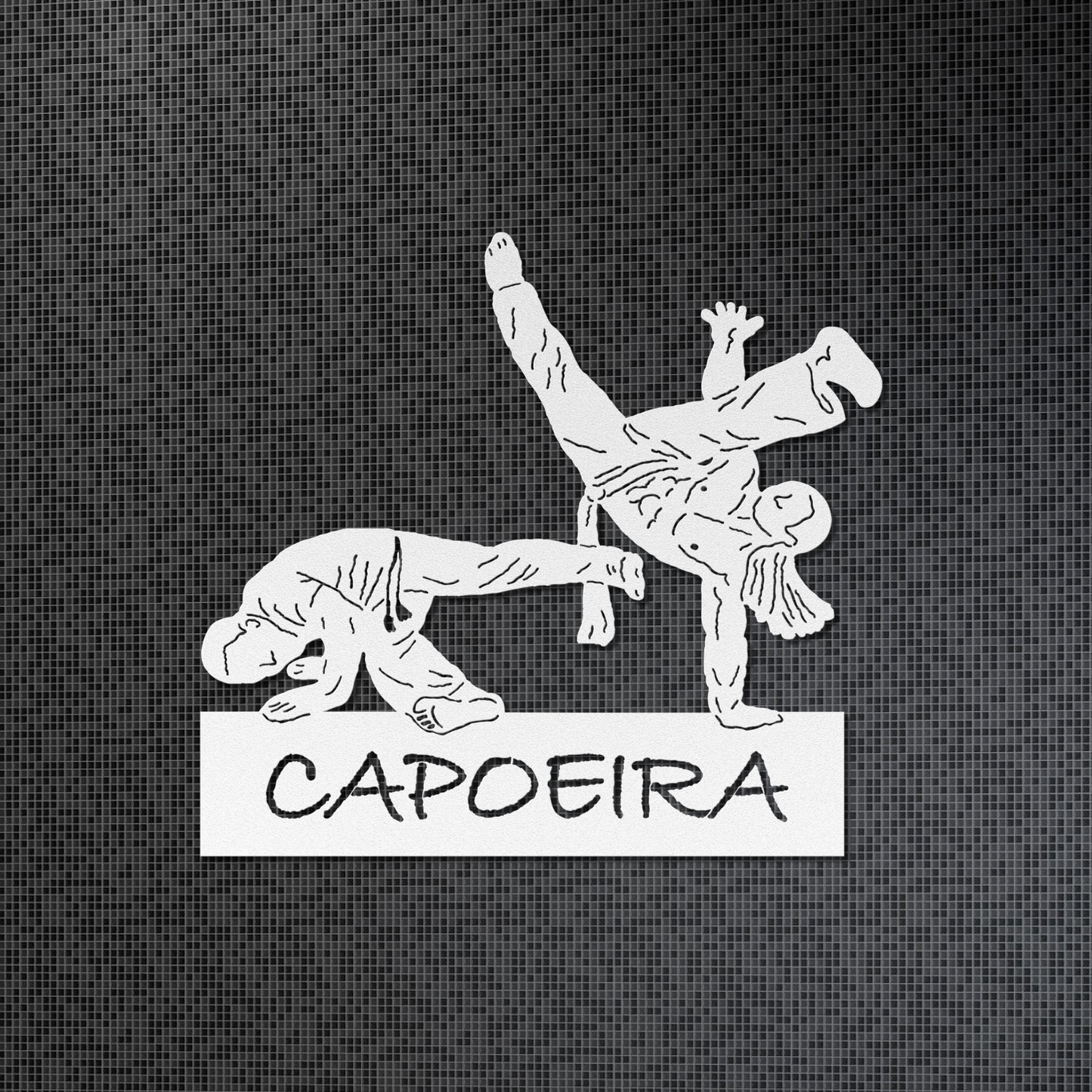 Capoeira Metal Art