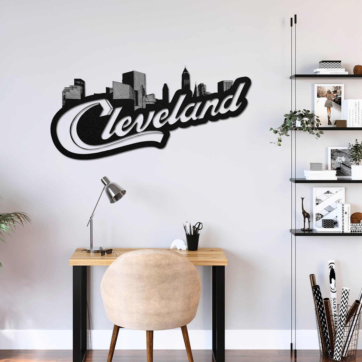 Cleveland Cityscape Metal Art