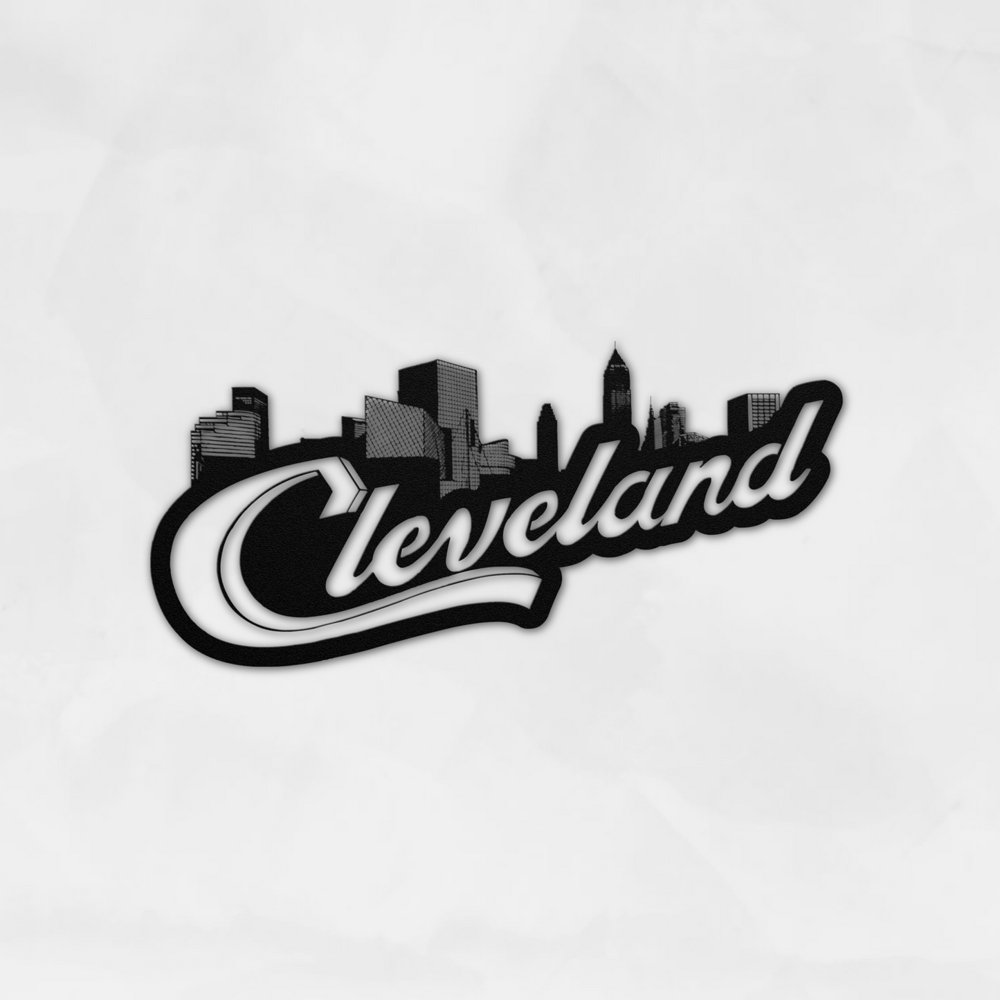 Cleveland Cityscape Metal Art