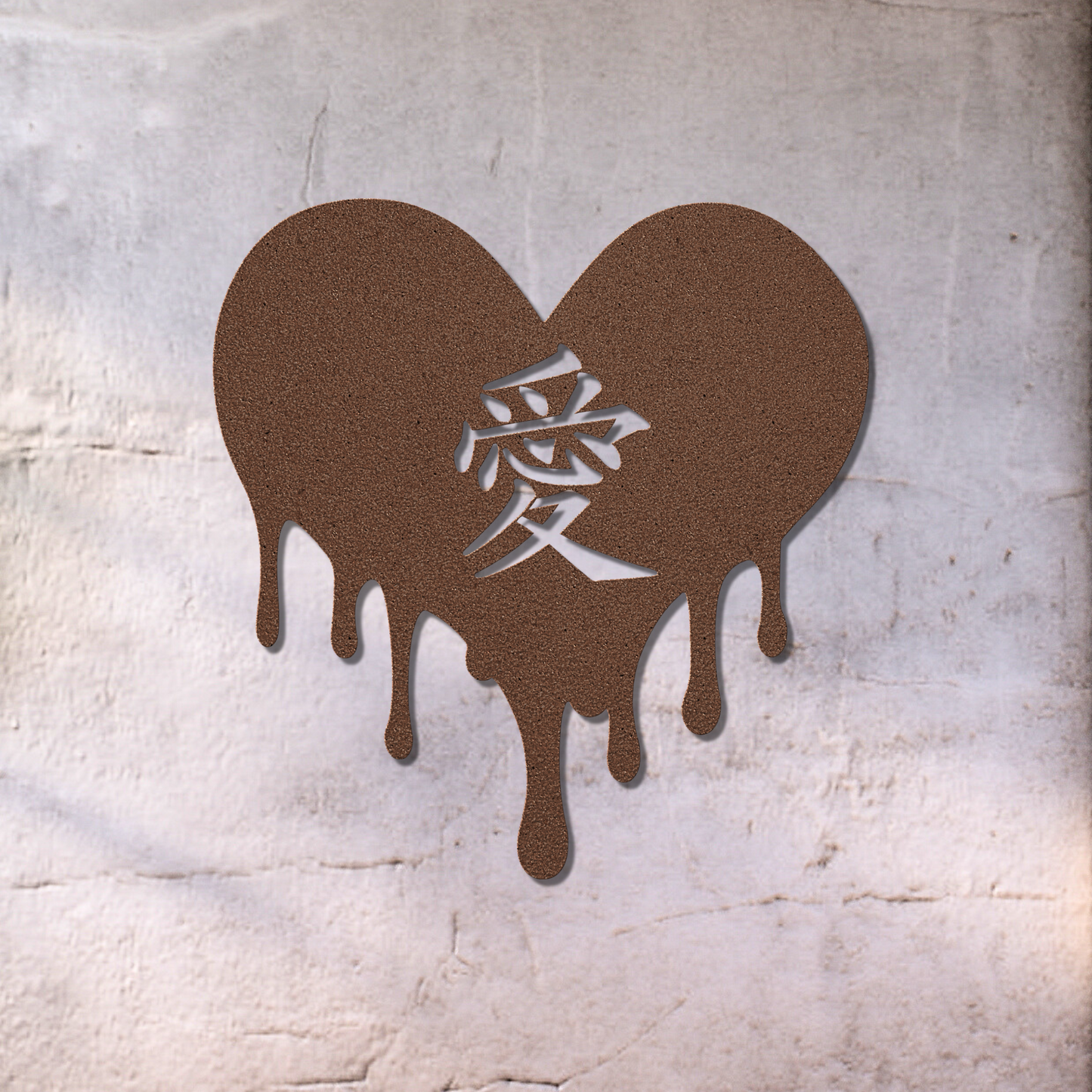 Kanji "Love" Metal Art