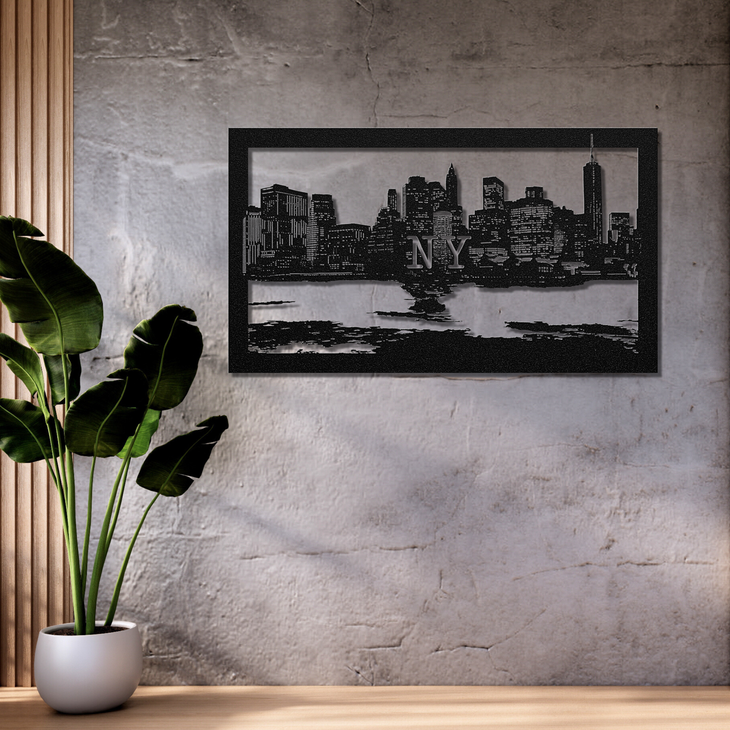 New York Cityscape Metal Art