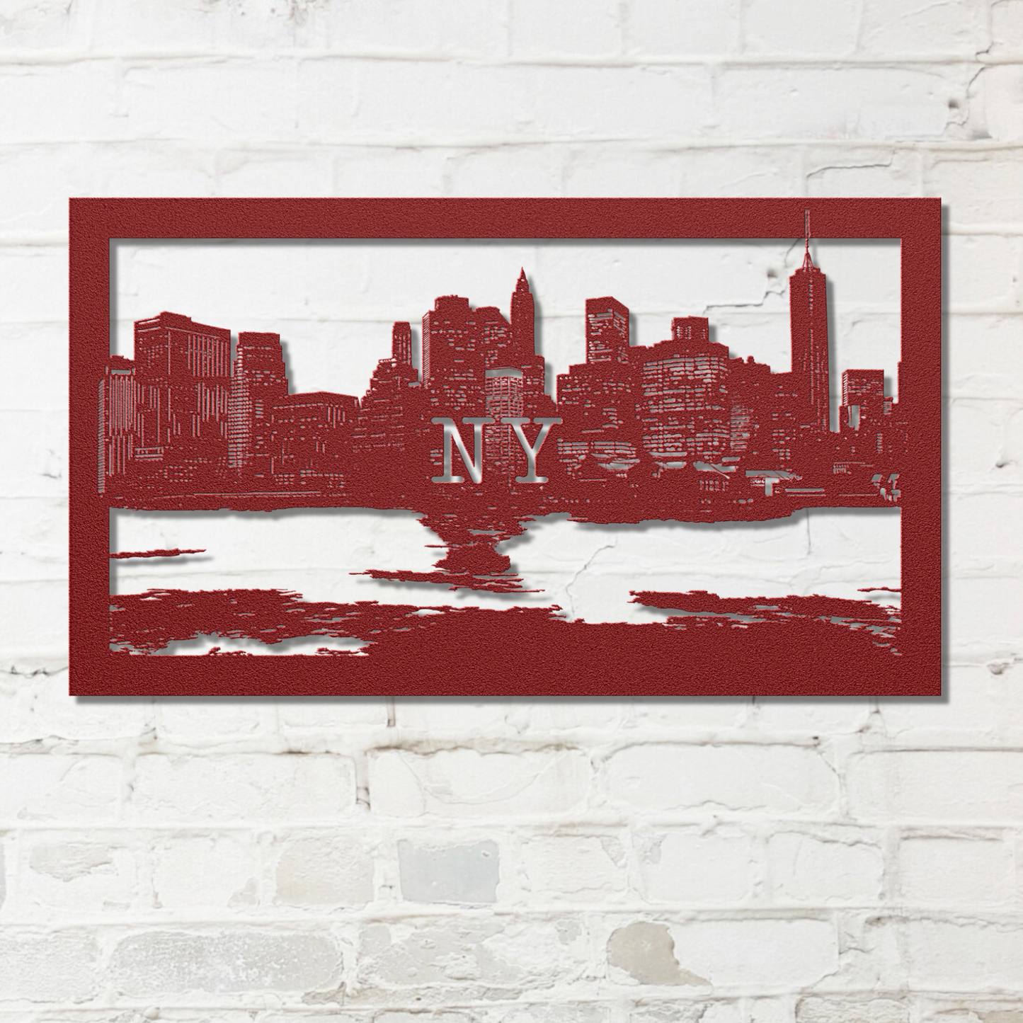 New York Cityscape Metal Art