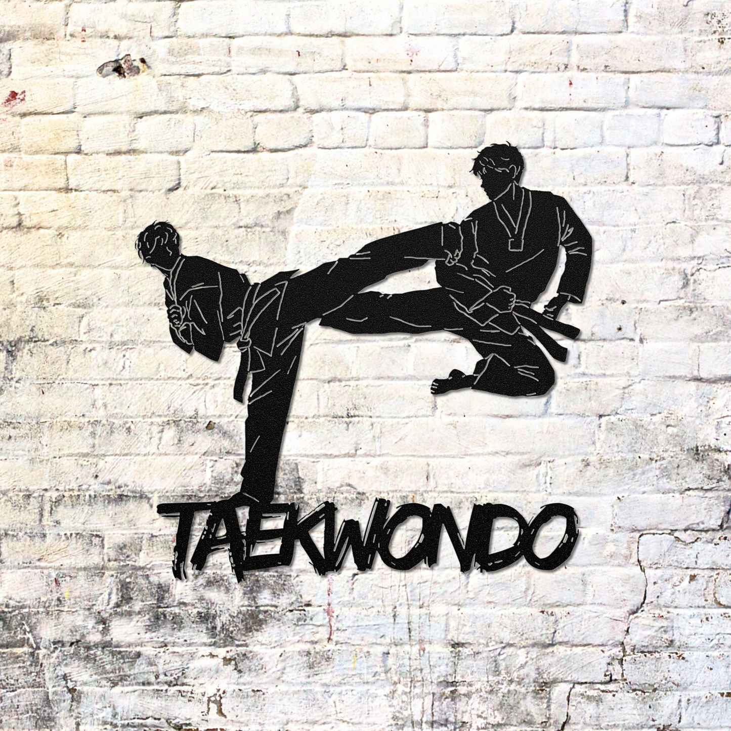 Taekwondo Metal Art