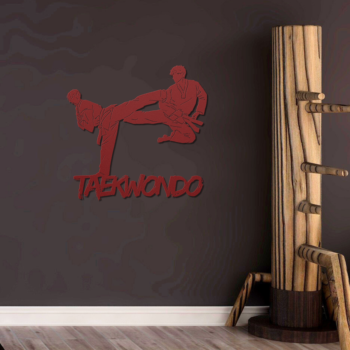 Taekwondo Metal Art